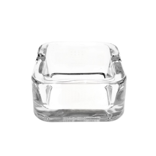 [1040697] YJK-1032-1 GLASS ASHTRAY (HEIGHT: 3.5CM, DIAMETER: 7.2CM)