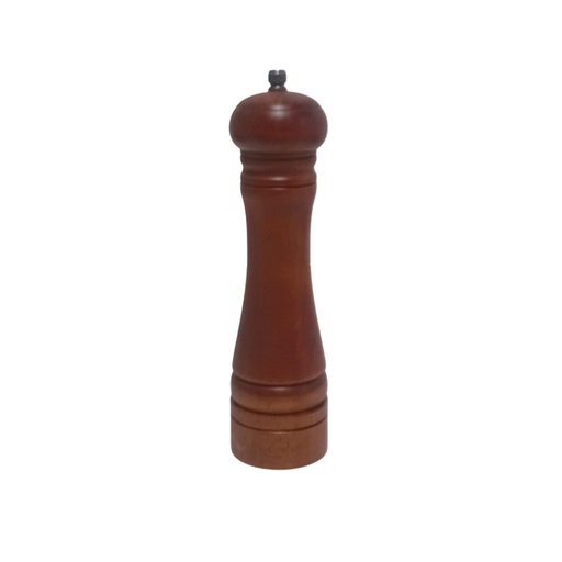 [1041060] 281-24 K6164 WOODEN PEPPER MILL 8”