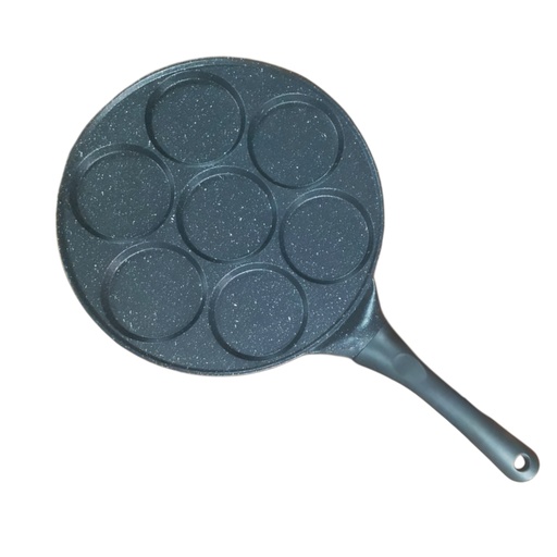 [1041117] TR-189 SMOOTH FRYPAN 7 HOLE