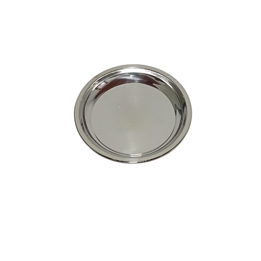 [1041274] 000A47 QY-2490 S/S RD HEAVY PLATE 20CM