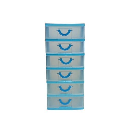 [1041392] 00014055-1 1*6 MINI DRAWER CLEAR (LENGTH: 13CM, WIDTH: 17CM, HEIGHT: 30CM)