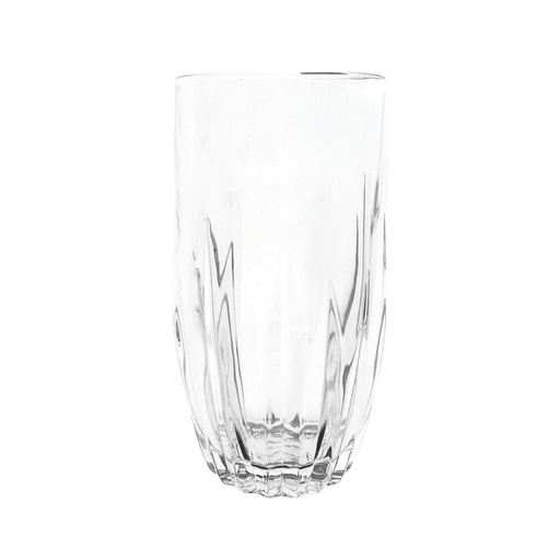 [1042027] DSKB502-2D DRINKING GLASS 450ML 6PCS (HEIGHT 15CM DIAMETER 7.3CM)