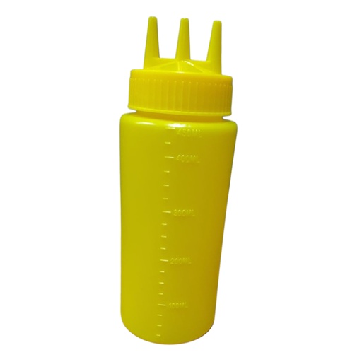[1042128] TR-38 KUNAFA BOTTLE / SAUCE BOTTLE 3 HOLE YELLOW