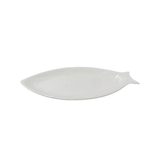 [1042324] 1537-270 CERAMIC FISH PLATE 16”
