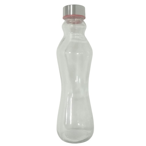 [1043767] 1156-20 GLASS BOTTLE 500ML (HEIGHT 25CM DIAMETER 4CM)