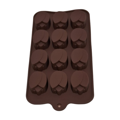 [1043780] CHOCOLATE MOULD TULIP FLOWER SHAPE