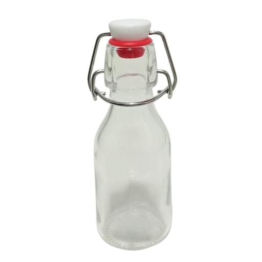 [1043851] 1156-34 GLASS BOTTLE 100ML (HEIGHT 13.8CM DIAMETER 2.3CM)
