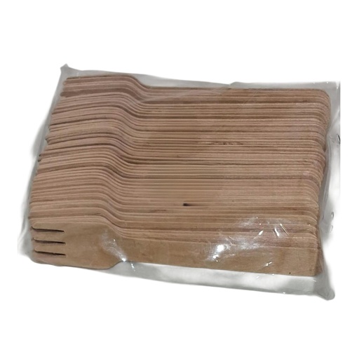[1043924] WOODEN FORK MD 50PCS