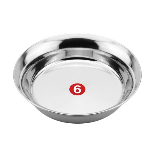 [1044032] V6 S/S BOWL 6" (TRIO PUDDING)