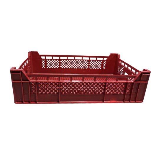 [1044164] FGCRTVGME161 CRATE VEGETABLE AC-16 MESH 2017 RED (LENGTH 58CM WIDTH 39CM HEIGHT15CM)