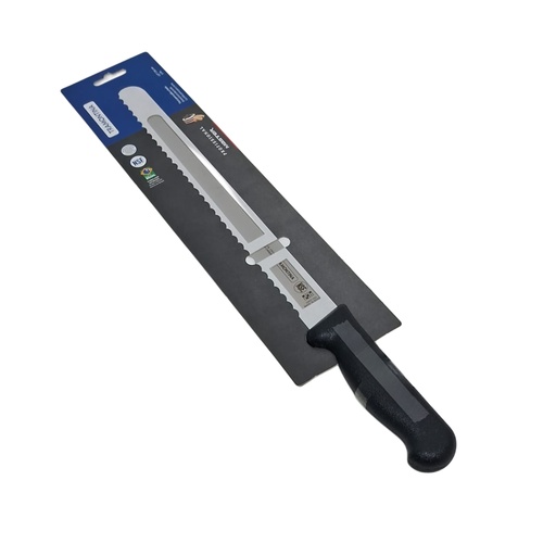 [1044294] 24627102 BREAD KNIFE 12” TRAMONTINA BLACK
